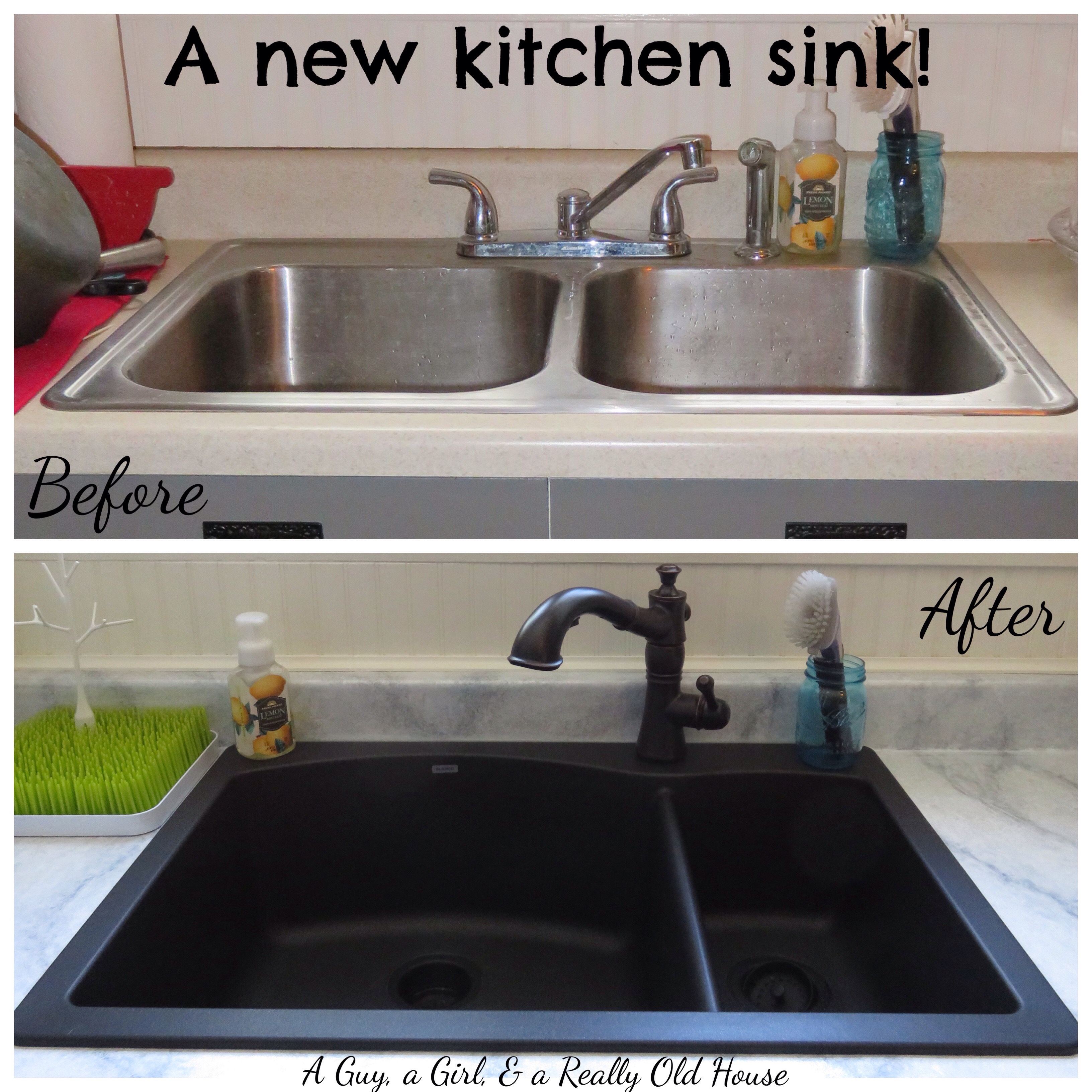 how to paint kitchen sink